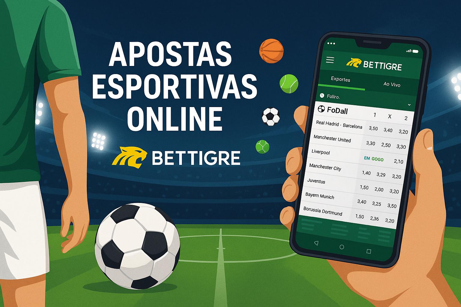 Apostas esportivas no cassino online BETTIGRE  